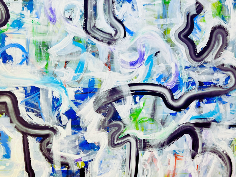 Carrara Cobalt Mist
